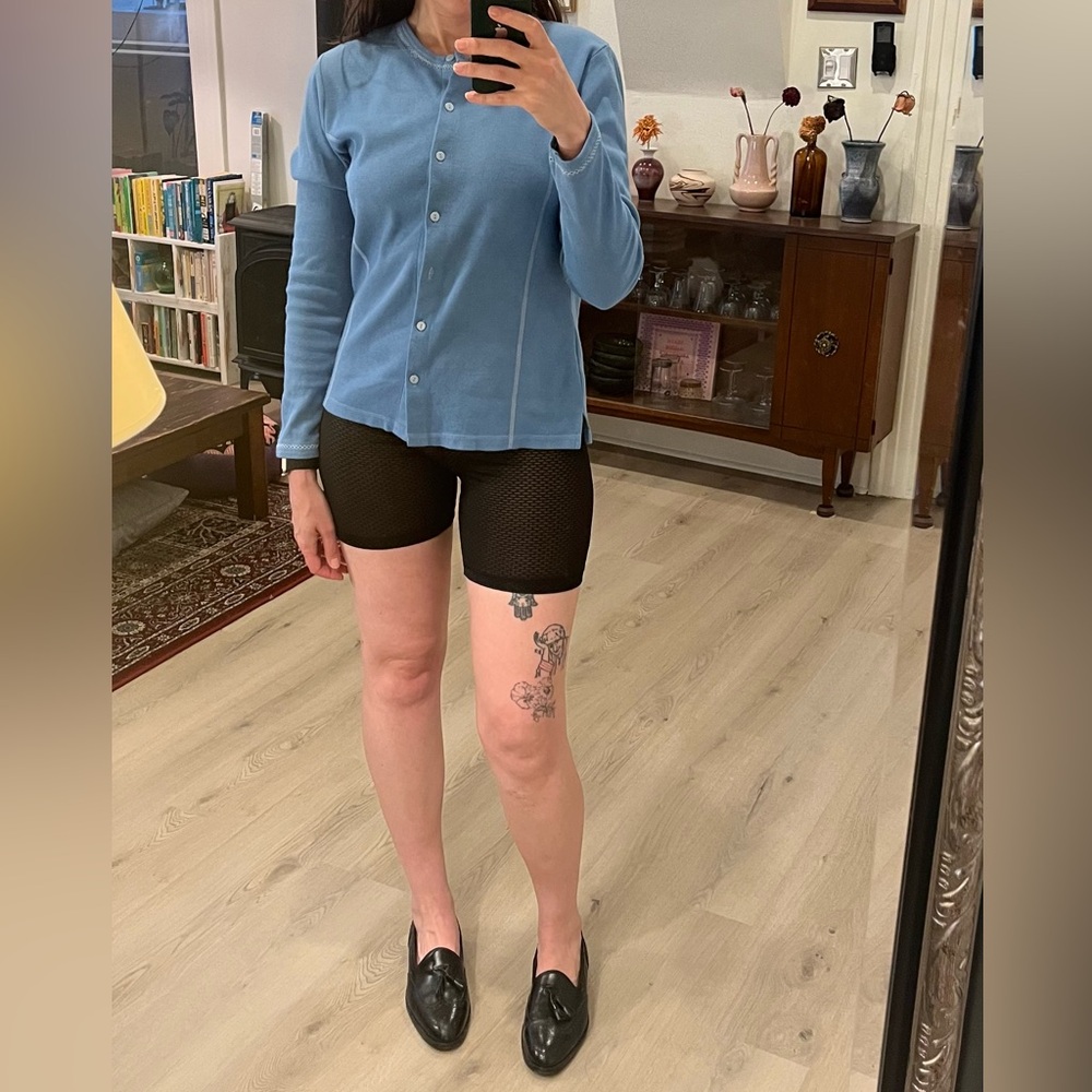 Blue Vintage cotton cardigan